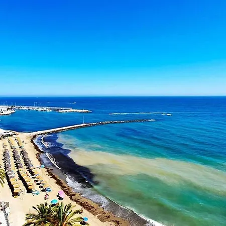 Lägenhet Diana 808 South-facing Beachfront With Amazing Sea Views Marbella