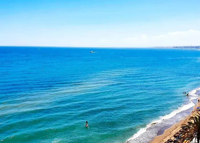شقة Diana 808 South-facing Beachfront With Amazing Sea Views ماربيا
